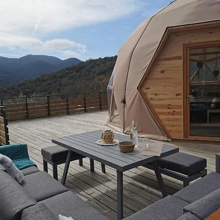 Le Dome Geodesique Campismo de Luxo *
